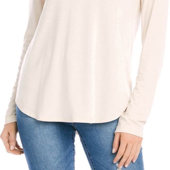 Karen Kane New With Tags Turtleneck Top Size XS Color Ivory - Picture 6 of 8